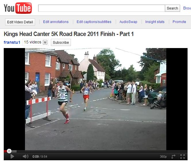 YouTube Finish Video